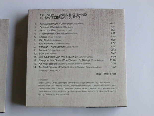Quincy Jones - recordings 1956 / 1960 (10 CD)