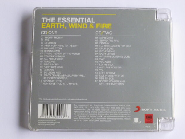 Earth, Wind & Fire - The Essential (2 CD)