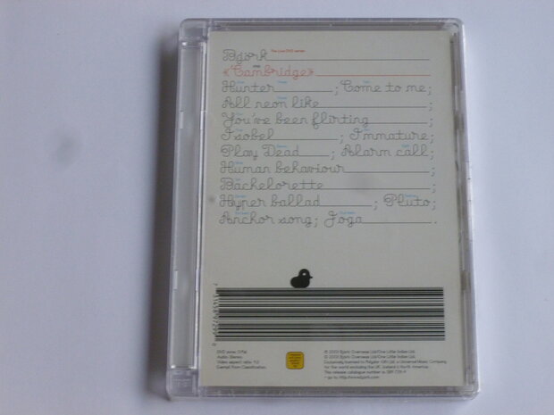 Bjork - Cambridge Live 1998 (DVD) Nieuw