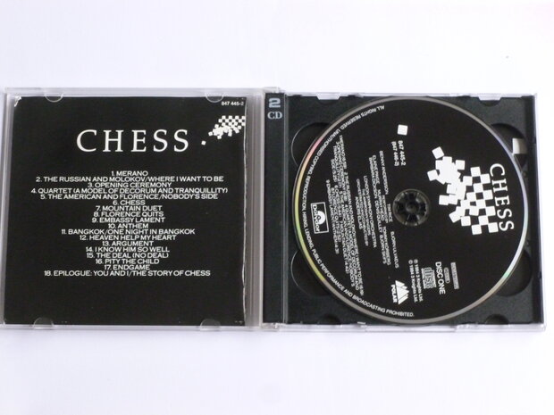 Chess - Benny Andersson, Tim Rice, Bjorn Ulvaeus (2 CD) polydor
