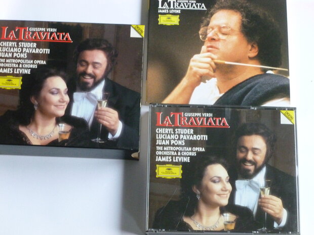 Verdi - La Traviata / Cheryl Studer, Pavarotti, James Levine (2 CD)