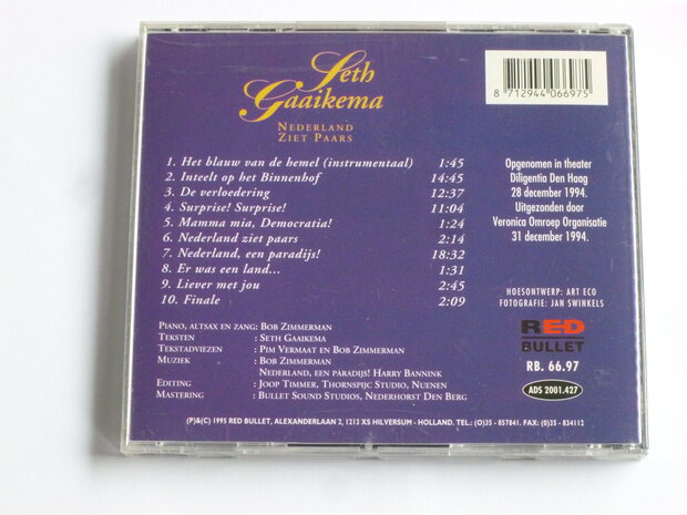 Seth Gaaikema - Nederland ziet paars