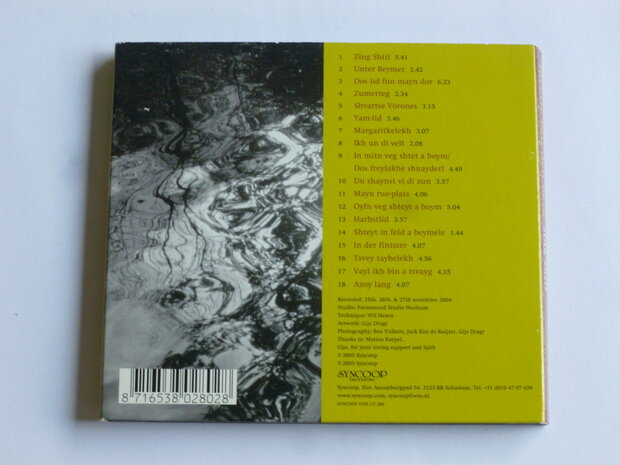Lucette van den Berg - zing shtil / Yiddish Songs