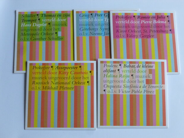 Bellissimo - vijf beroemde muzikale sprookjes voor kinderen (5 CD)