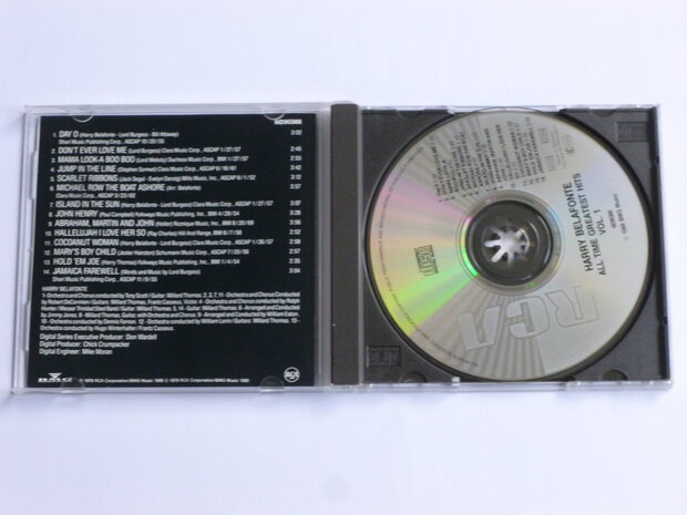 Harry Belafonte - All Time Greatest Hits vol. 1