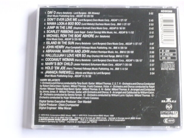 Harry Belafonte - All Time Greatest Hits vol. 1