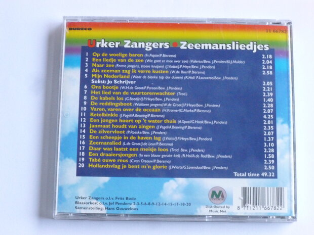 Urker Zangers - Zeemansliedjes