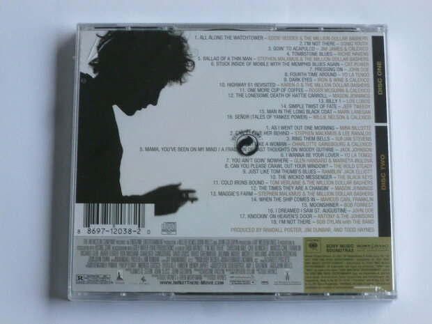 I'M Not There - original soundtrack (2 CD) Nieuw