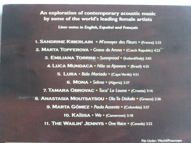 Putumayo presents Women of the World Acoustic