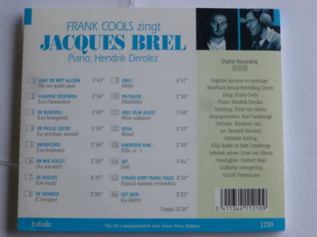 Frank Cools zingt Jacques Brel