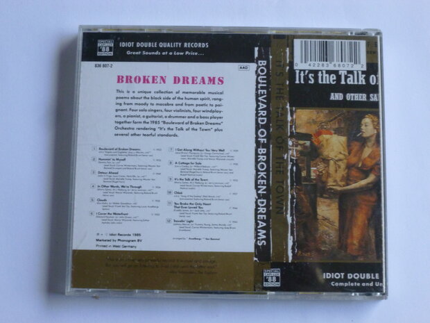 Boulevard of broken dreams - It's the talk of the Town