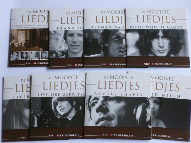 De Mooiste Liedjes - Het Nederlandse Chanson verzameld (8 CD)