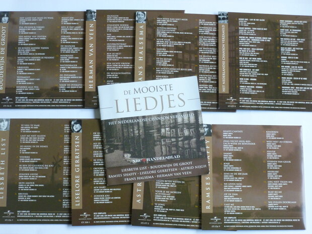 De Mooiste Liedjes - Het Nederlandse Chanson verzameld (8 CD)