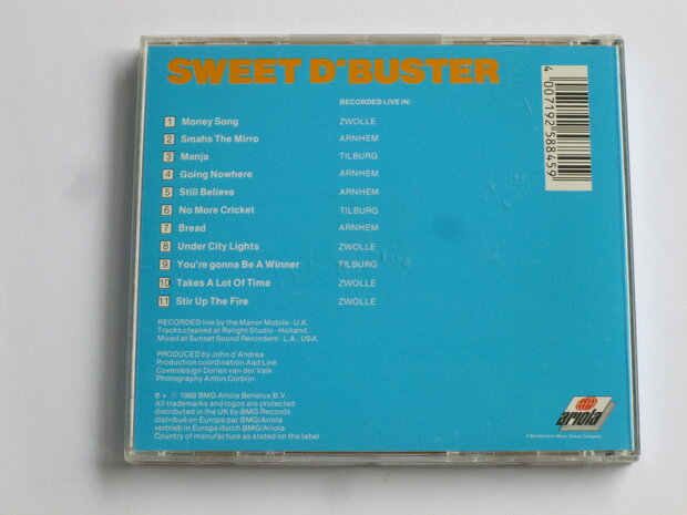 Sweet D' Buster - Gigs