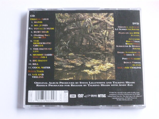 Talking Heads - Naked ( CD + DVD)
