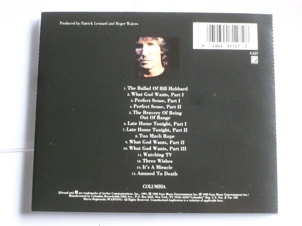 Roger Waters - Amused to Death (columbia)