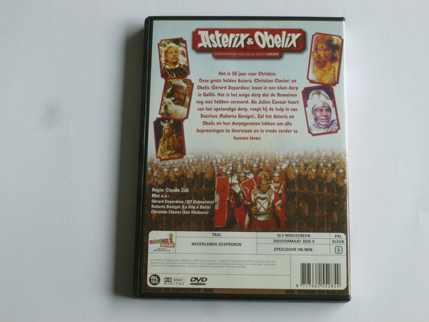 Asterix & Obelix - Depardieu, Benigni (DVD) Nederlands gesproken