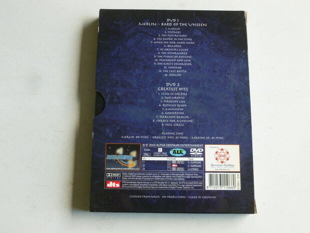 Kayak - in Concert / Merlin , Bard of the Unseen (2 DVD)