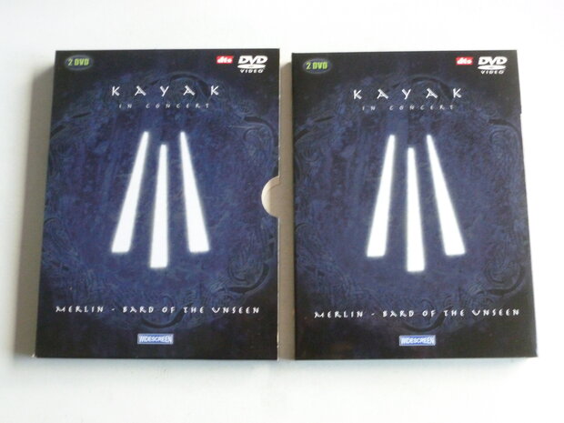 Kayak - in Concert / Merlin , Bard of the Unseen (2 DVD)