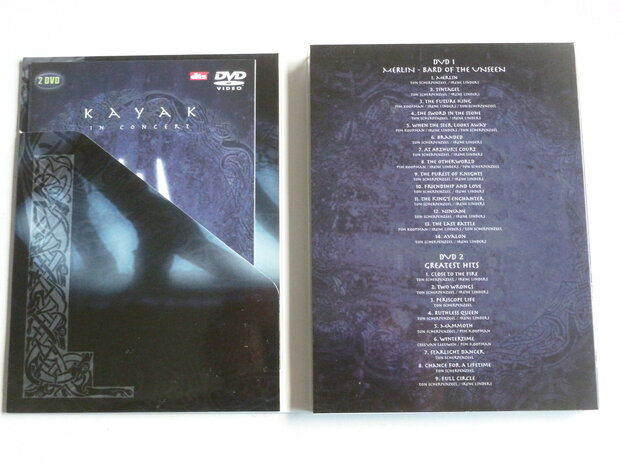 Kayak - in Concert / Merlin , Bard of the Unseen (2 DVD)