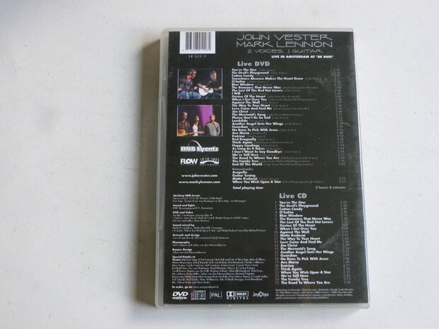 John Vester / Mark Lennon - In Concert ( CD + DVD)