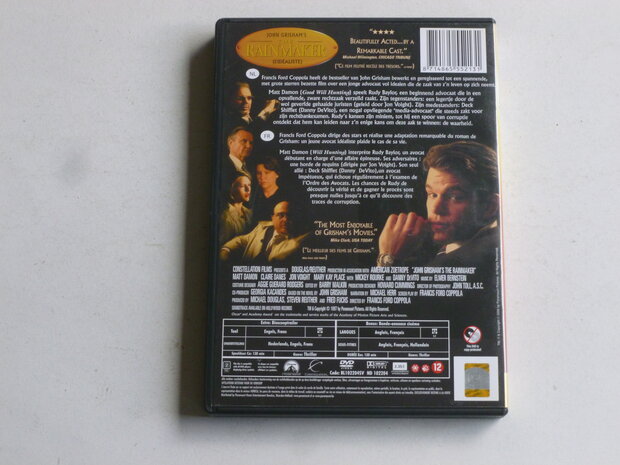 The Rainmaker - Francis Ford Coppola (DVD)