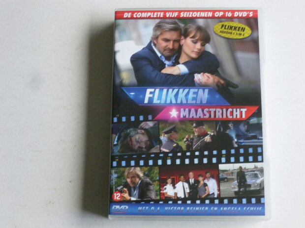 Flikken Maastricht - De Complete vijf seizoenen / seizoen 1 t/m 5 (16 DVD)