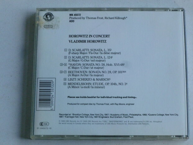 Horowitz in Concert 1967 / 1968