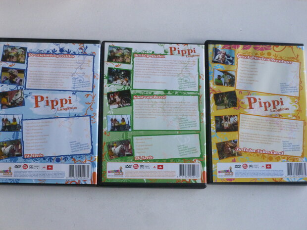 Pippi Langkous - Alle Films + TV Series (3 DVD)