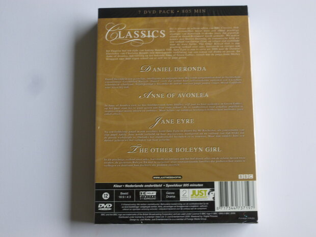 BBC Classics - Daniel Deronda, Anne of Avonlea, Jane Eyre, Other Boleyn Girl (7 DVD) nieuw