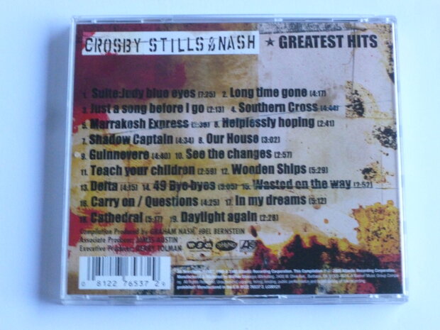 Crosby Stills & Nash - Greatest Hits