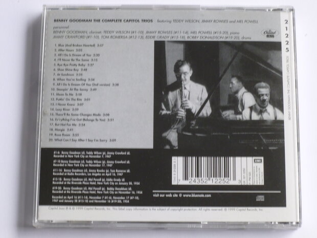 Benny Goodman - The Complete Trios