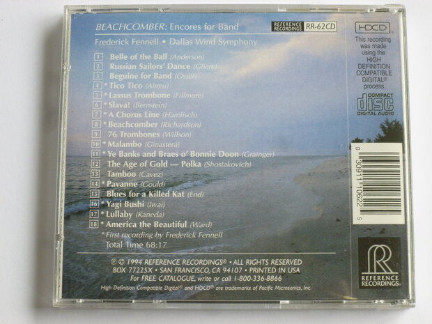 Frederick Fennell - Beachcomber / Dallas wind symphony