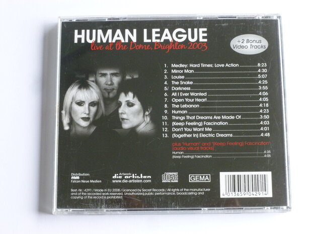 Human League - Live at the Dome, Brightton 2003