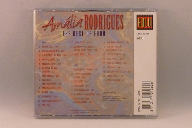 Amalia Rodrigues - The best of Fado (2CD)