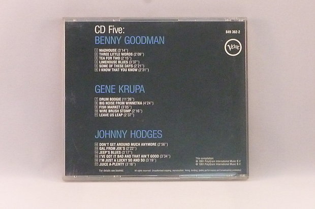 Verve Jazz Box - Benny Goodman/ Gene Krupa/ Johnny Hodges