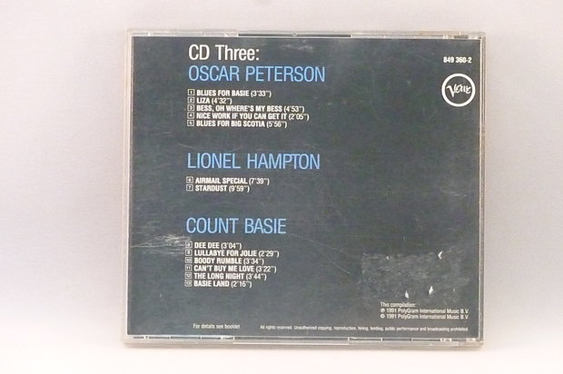 Verve Jazz Box - Oscar Peterson/ Lionel Hampton/ Count Basie