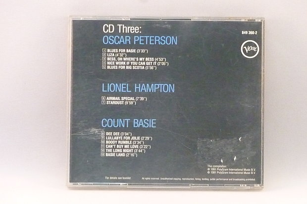 Verve Jazz Box - Oscar Peterson/ Lionel Hampton/ Count Basie