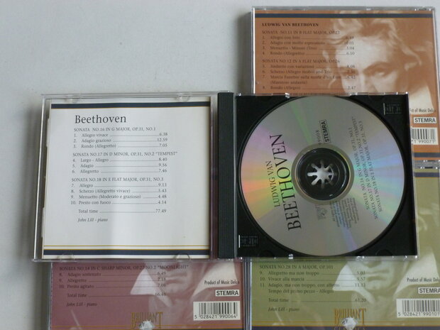 Beethoven - The Complete 32 Piano Sonatas / John Lill (10 CD)