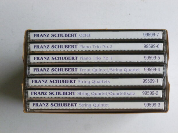 Schubert - Chamber Music / Brandis Quartet, Israel Piano Trio, Amati Chamber (7 CD)