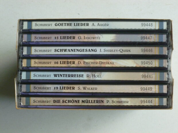 Schubert - Lieder / Arleen Auger, Fischer-Dieskau, Robert Holl, Janowitz, Schreier (7 CD)