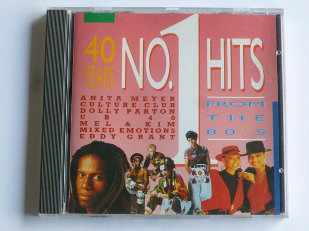 40 Years no. 1 Hits from the 80's 