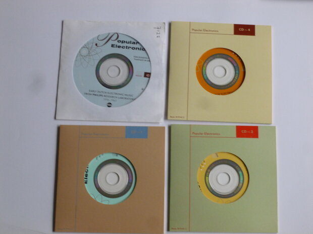 Popular Electronics - Early Dutch Electronic Music 1956/63 (4 CD)