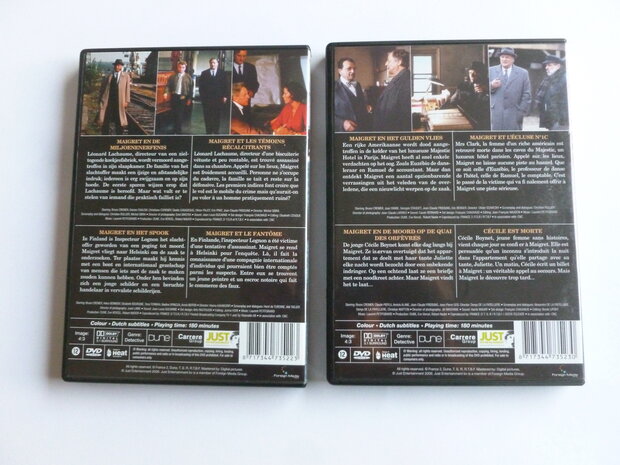 Georges Simenon Maigret Collection - Seizoen 1 -5 (15 DVD)