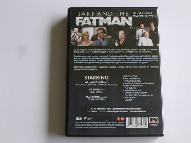 Jake and the Fatman - Het volledige tweede seizoen (3 DVD)