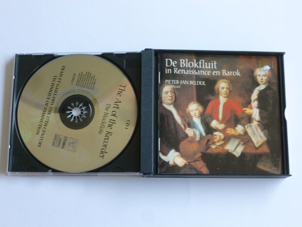 De Blokfluit in Renaissance en Barok - Pieter Jan Belder (2 CD)