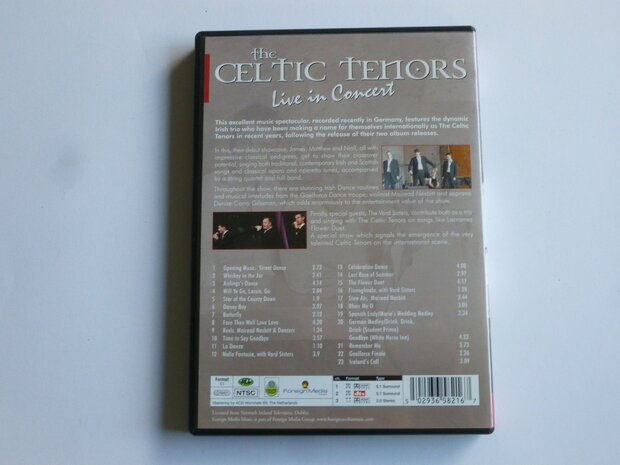 The Celtic Tenors - Live in Concert (DVD)