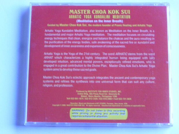 Master Choa Kok Sui - Arhatic Yoga Kundalini Meditation