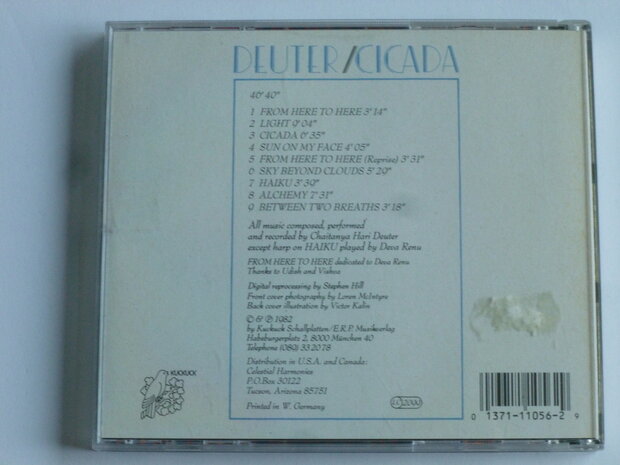 Deuter / Cicada - deuter / cicada