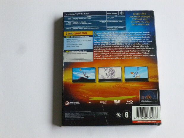 Disney The Lion King (Blu-ray + DVD)